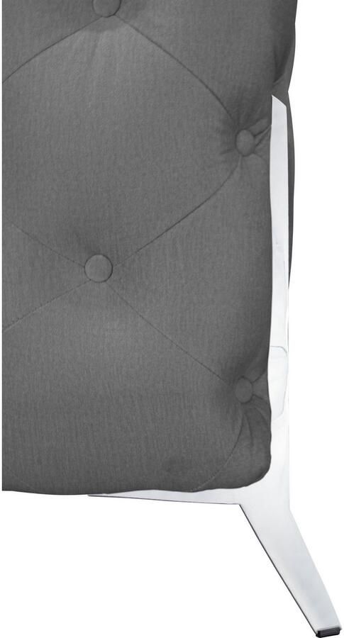 Leonique Chesterfield-bank Amaury luxueuze capitonnage moderne chesterfield look kleur van de poten ter keuze - Foto 4