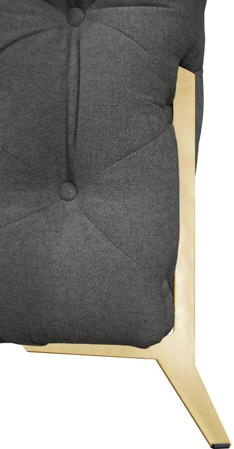 Leonique Chesterfield-bank Amaury luxueuze capitonnage moderne chesterfield look kleur van de poten ter keuze - Foto 6