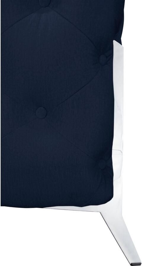 Leonique Chesterfield-bank Amaury luxueuze capitonnage moderne chesterfield look kleur van de poten ter keuze - Foto 5