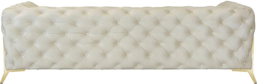 Home affaire Chesterfield-bank Amaury luxueuze capitonnage moderne chesterfield look kleur van de poten ter keuze - Foto 8