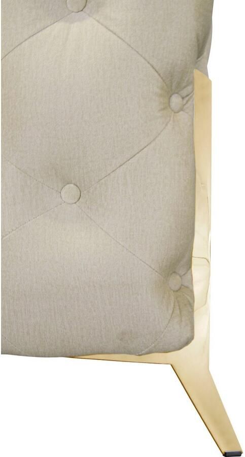 Leonique Chesterfield-bank Amaury luxueuze capitonnage moderne chesterfield look kleur van de poten ter keuze - Foto 6