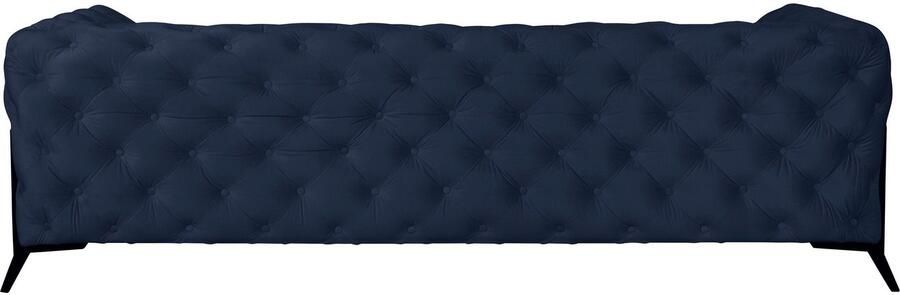Home affaire Chesterfield-bank Amaury luxueuze capitonnage moderne chesterfield look kleur van de poten ter keuze - Foto 8
