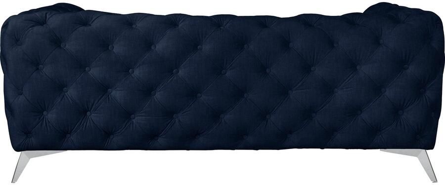 Home affaire Chesterfield-bank Glynis luxueuze capitonnage moderne chesterfield look kleur van de poten ter keuze - Foto 7