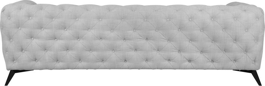 Leonique Chesterfield-bank Glynis luxueuze capitonnage moderne chesterfield look kleur van de poten ter keuze - Foto 14