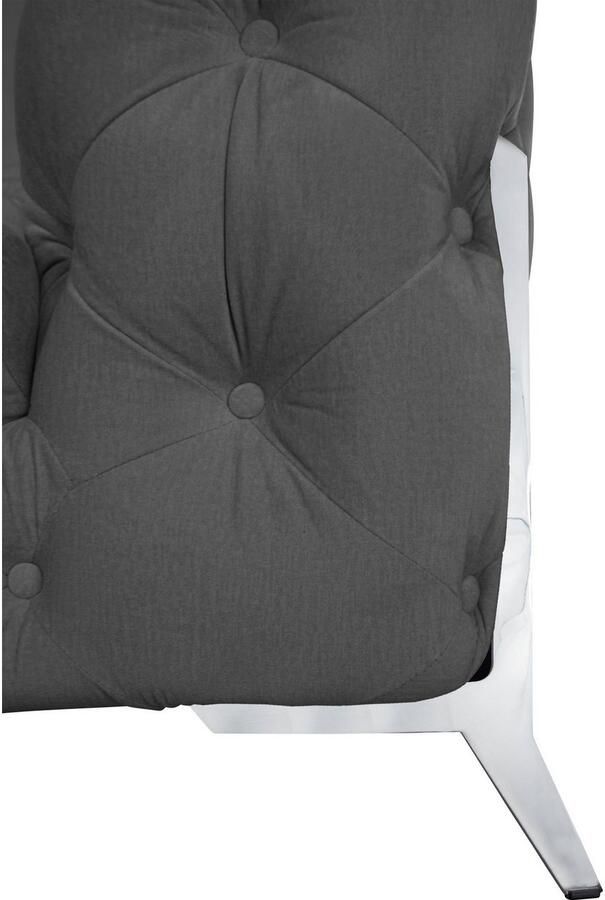 Leonique Chesterfield-fauteuil Amaury Fauteuil luxueuze capitonnage moderne chesterfield look kleur van de poten ter keuze - Foto 4