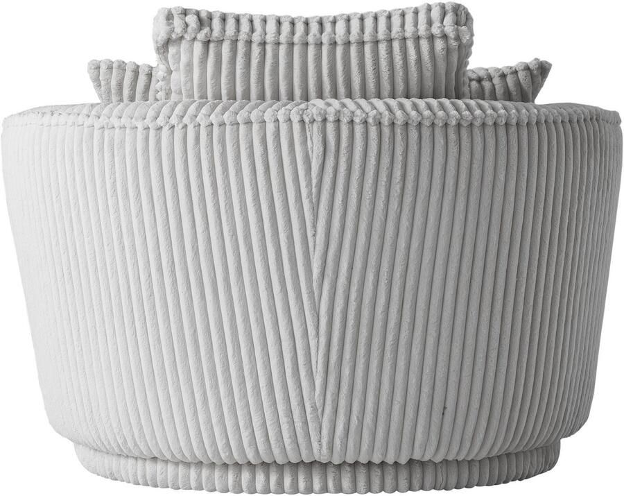 Leonique Draaibare fauteuil MAISIE Love Seat XXL leesfauteuil grote fauteuil met poef(2 stuks) - Foto 4