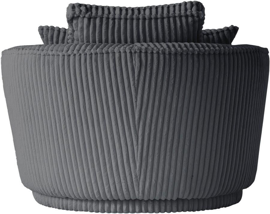 Leonique Draaibare fauteuil MAISIE Love Seat XXL leesfauteuil grote fauteuil met poef(2 stuks) - Foto 4