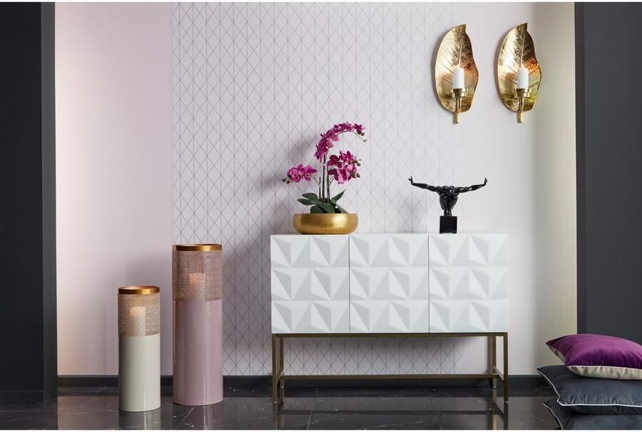 Leonique Dressoir Rovuma TOPSELLER! OTTOs keuze in 3d-look en met goudkleurig metalen frame - Foto 5