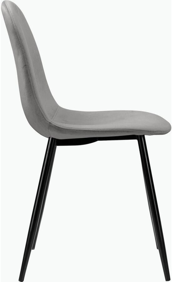 Leonique Eethoek Eadwine TOPSELLER! Tafel plus 4 stoelen zitgroep bestaande uit eettafel 160 cm en 4 eetkamerstoelen gestoffeerde stoelen (set 5-delig) - Foto 7