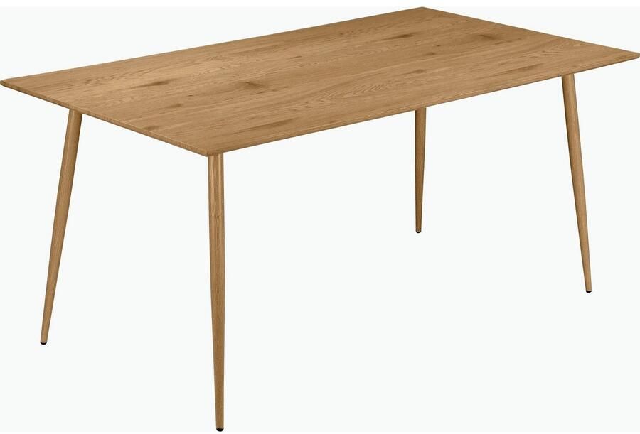 Leonique Eethoek Eadwine TOPSELLER! Tafel plus 4 stoelen zitgroep bestaande uit eettafel 160 cm en 4 eetkamerstoelen gestoffeerde stoelen (set 5-delig) - Foto 6