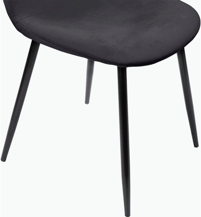 Leonique Eethoek Eadwine TOPSELLER! Tafel plus 4 stoelen zitgroep bestaande uit eettafel 160 cm en 4 eetkamerstoelen gestoffeerde stoelen (set 5-delig) - Foto 2