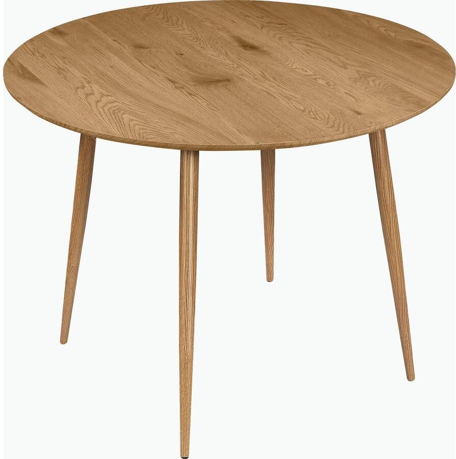 Leonique Eethoek Eadwine TOPSELLER! Zitgroep eettafel plus 4 eetkamerstoelen (set 5-delig) - Foto 3