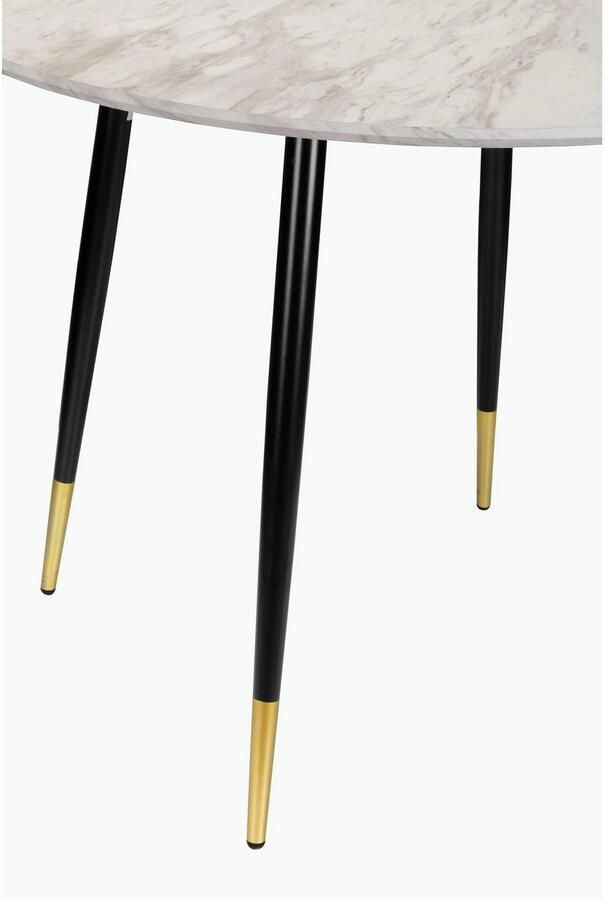 Leonique Eethoek Eadwine TOPSELLER! Zitgroep eettafel plus 4 eetkamerstoelen (set 5-delig) - Foto 3