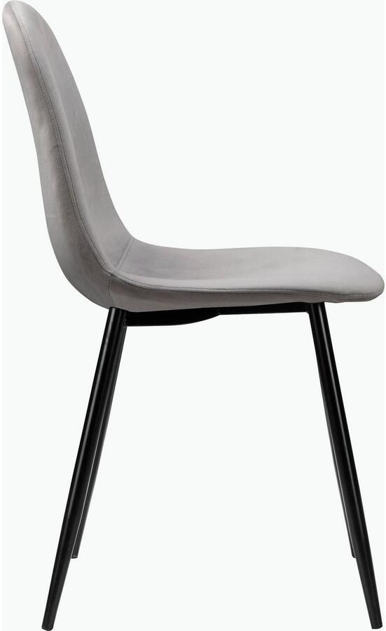 Leonique Eethoek Eadwine TOPSELLER! Zitgroep tafel plus 4 stoelen bestaande uit eettafel 120 cm en 4 eetkamerstoelen gestoffeerde stoelen (set 5-delig) - Foto 6