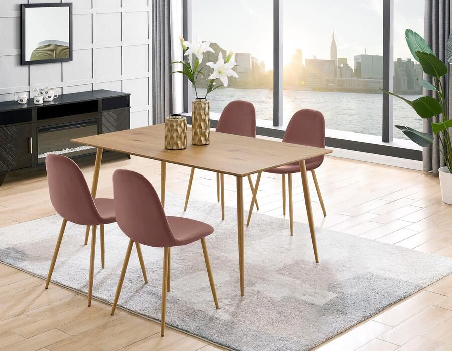 Leonique Eetkamerstoel Eadwine TOPSELLER! Stoel keukenstoel 4-poot stoel OTTOs keuze (set) - Foto 5