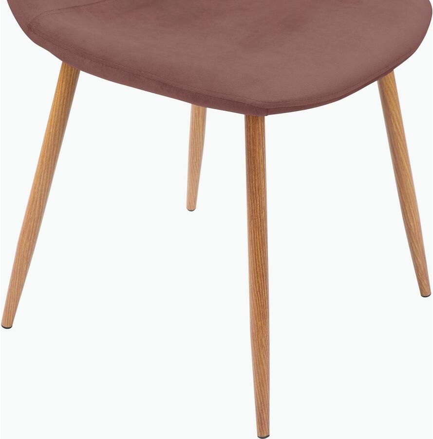 Leonique Eetkamerstoel Eadwine TOPSELLER! Stoel keukenstoel 4-poot stoel OTTOs keuze (set)