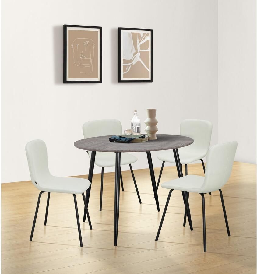 Leonique Eettafel Eadwine Topseller! Frame van metaal verschillende maten en kleuren tafel keukentafel (1 stuk) - Foto 2