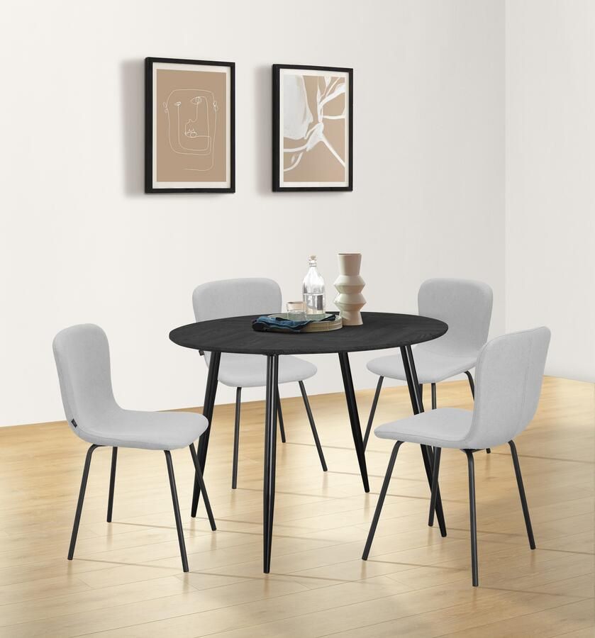 Leonique Eettafel Eadwine Topseller! Tafel keukentafel Frame van metaal in verschillende maten en kleuren (1 stuk) - Foto 4