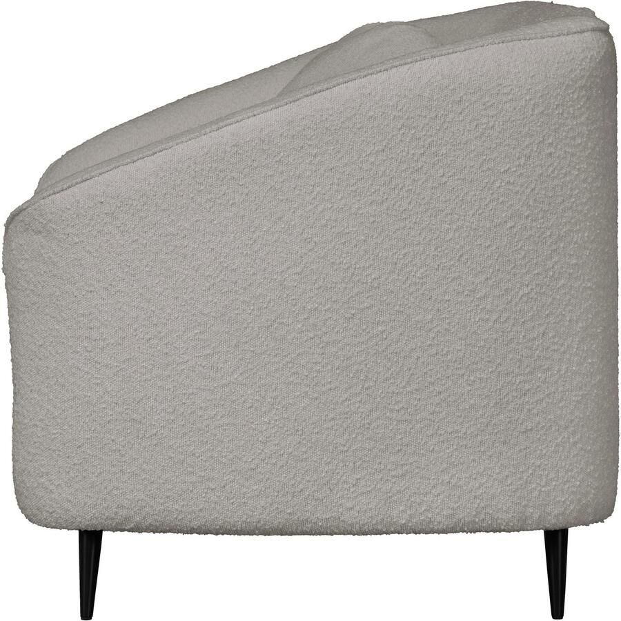 Leonique Fauteuil Ashly in 3 overtrekvarianten bouclé fluwelige look en zachte structuurstof.