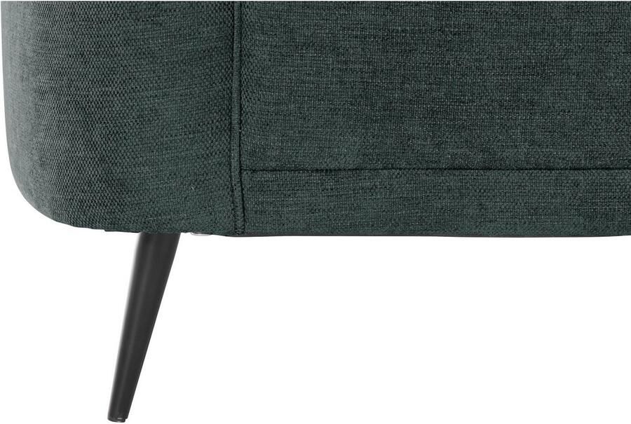 Leonique Fauteuil Ashly in 3 overtrekvarianten bouclé fluwelige look en zachte structuurstof. - Foto 5