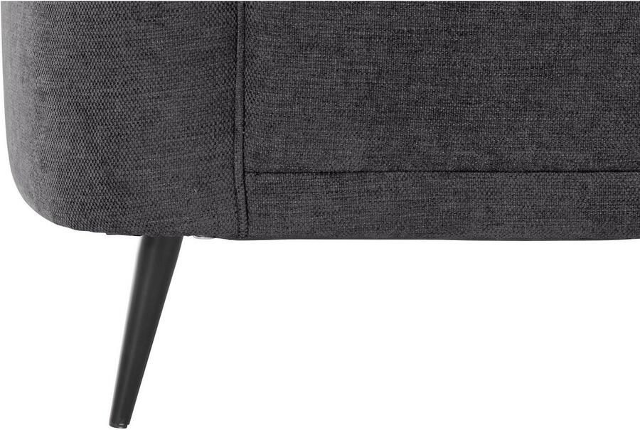 Leonique Fauteuil Ashly in 3 overtrekvarianten bouclé fluwelige look en zachte structuurstof. - Foto 5