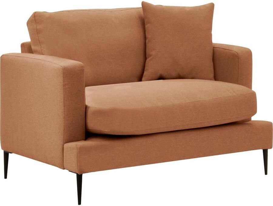 Home affaire Fauteuil Cozy loungesstoel designstoel afmetingen B D H: 91 97 80 cm - Foto 4