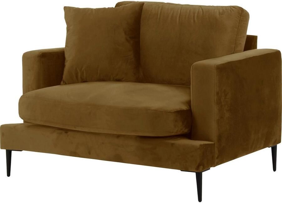 Home affaire Fauteuil Cozy loungesstoel designstoel afmetingen B D H: 91 97 80 cm