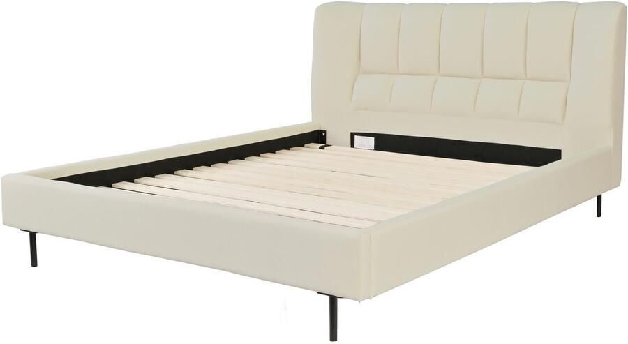 Leonique Gestoffeerd bed Silene inclusief lattenbodem verkrijgbaar in 140 & 180 cm breedte - Foto 3