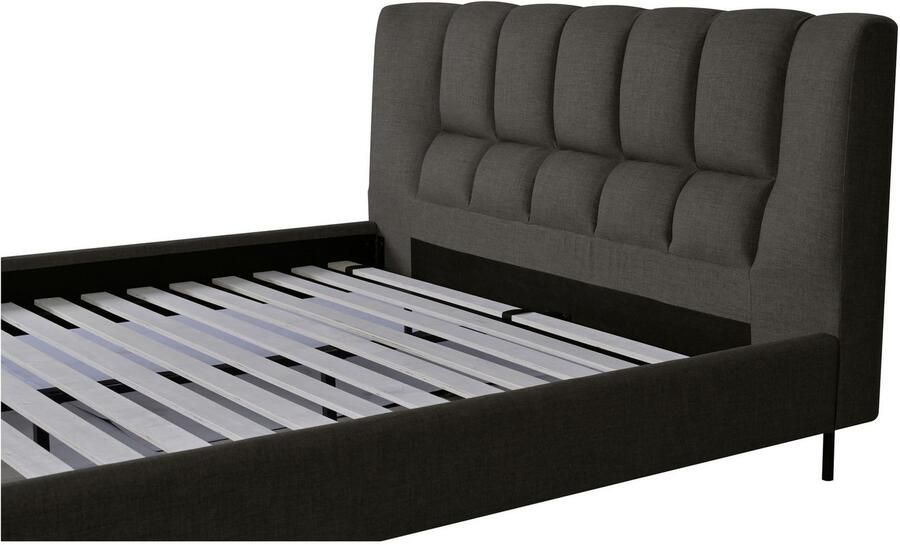 Leonique Gestoffeerd bed Silene inclusief lattenbodem verkrijgbaar in 140 & 180 cm breedte - Foto 3