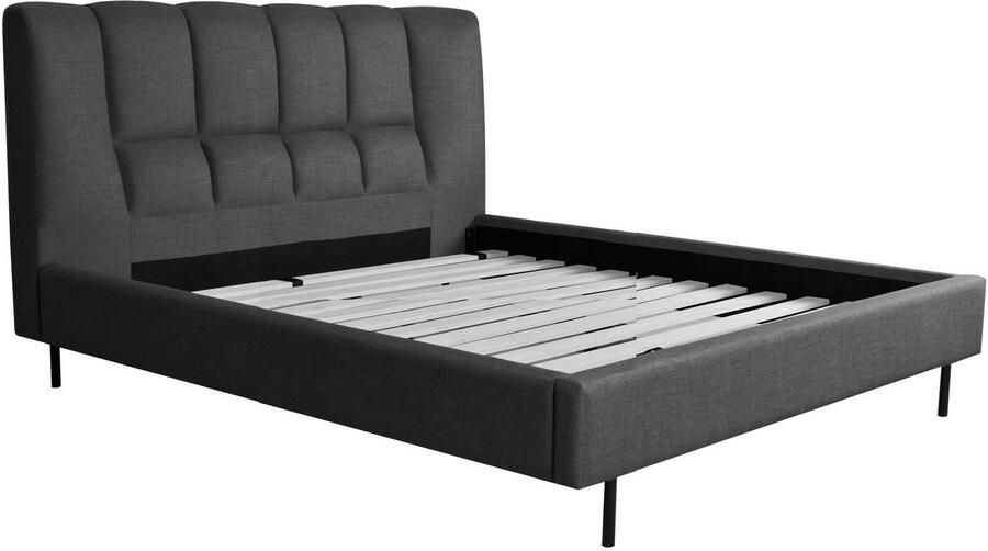 Leonique Gestoffeerd bed Silene inclusief lattenbodem verkrijgbaar in 140 & 180 cm breedte - Foto 4