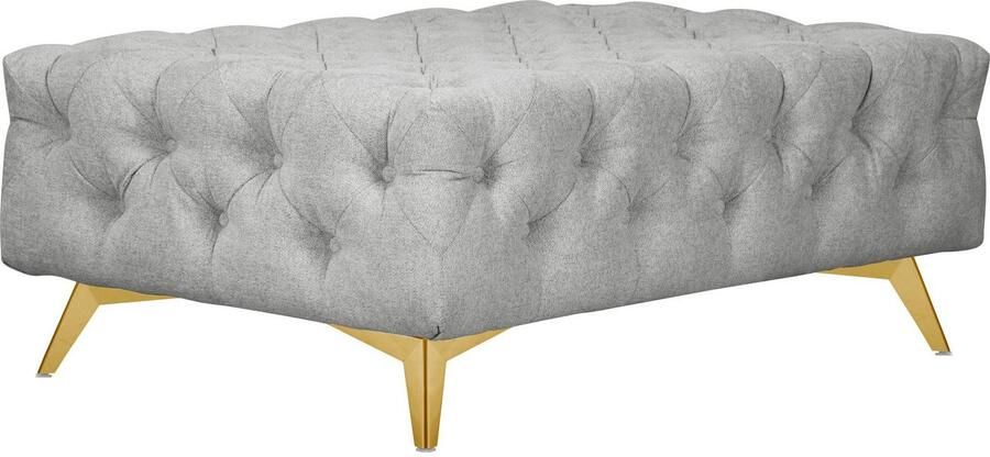 Leonique Hocker Amaury Chesterfield-look breedte 120 cm kleur van de poten ter keuze - Foto 3