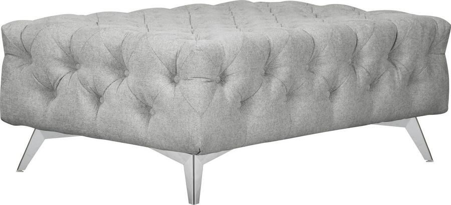 Leonique Hocker Amaury Chesterfield-look breedte 120 cm kleur van de poten ter keuze - Foto 3