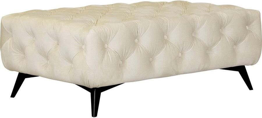 Leonique Hocker Amaury Chesterfield-look breedte 120 cm kleur van de poten ter keuze - Foto 2