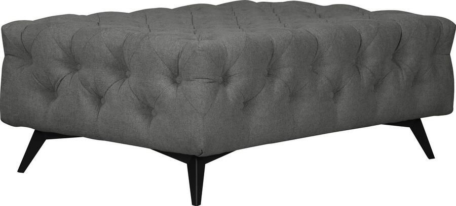 Leonique Hocker Amaury Chesterfield-look breedte 120 cm kleur van de poten ter keuze - Foto 3