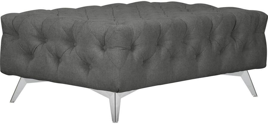 Leonique Hocker Amaury Chesterfield-look breedte 120 cm kleur van de poten ter keuze - Foto 3