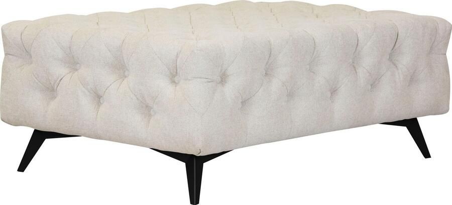 Leonique Hocker Amaury Chesterfield-look breedte 120 cm kleur van de poten ter keuze - Foto 3
