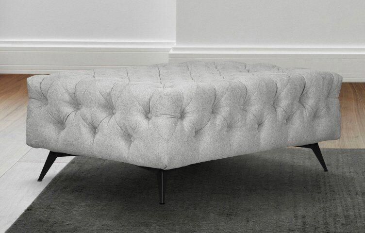 Leonique Hocker Amaury Chesterfield-look breedte 120 cm kleur van de poten ter keuze - Foto 6