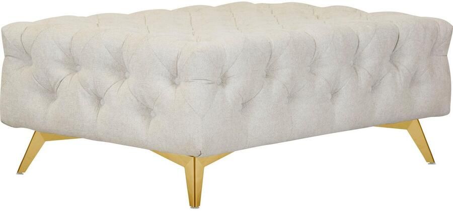 Leonique Hocker Amaury Chesterfield-look breedte 120 cm kleur van de poten ter keuze - Foto 3