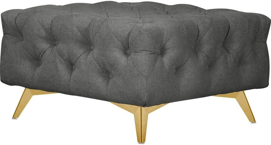 Leonique Hocker Amaury Chesterfield-look breedte 80 cm kleur van de poten ter keuze - Foto 3