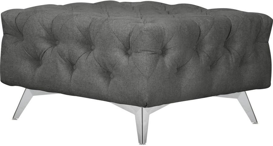 Leonique Hocker Amaury Chesterfield-look breedte 80 cm kleur van de poten ter keuze - Foto 3