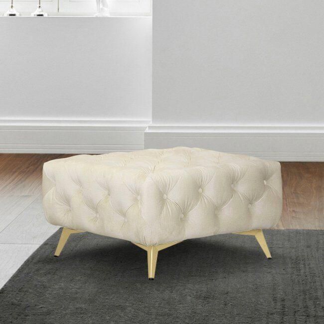 Leonique Hocker Amaury Chesterfield-look breedte 80 cm kleur van de poten ter keuze - Foto 3