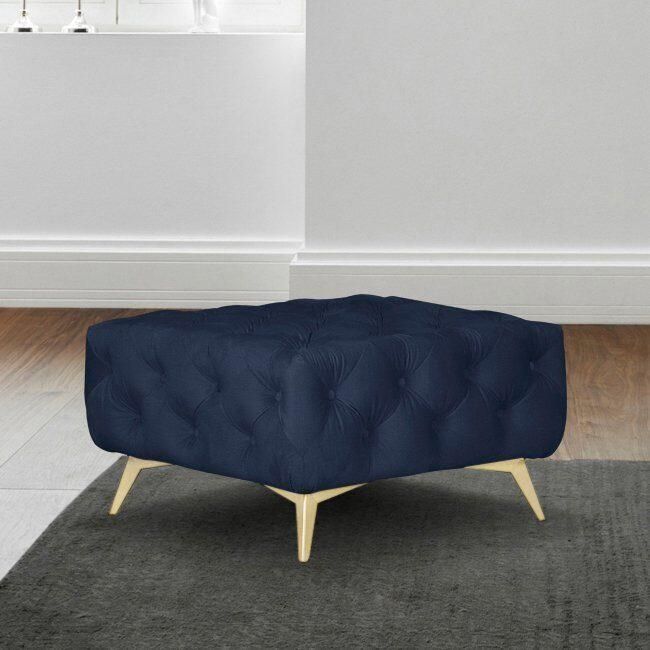 Leonique Hocker Amaury Chesterfield-look breedte 80 cm kleur van de poten ter keuze - Foto 3