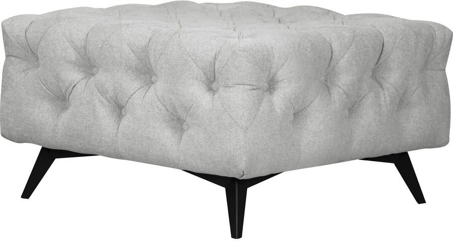 Leonique Hocker Amaury Chesterfield-look breedte 80 cm kleur van de poten ter keuze - Foto 4