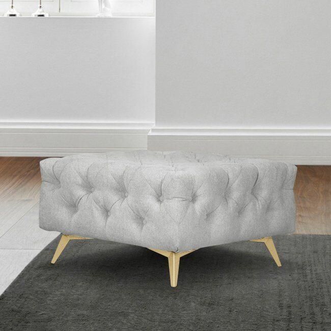 Leonique Hocker Amaury Chesterfield-look breedte 80 cm kleur van de poten ter keuze - Foto 4