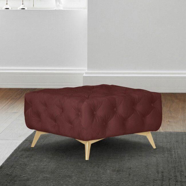 Leonique Hocker Amaury Chesterfield-look breedte 80 cm kleur van de poten ter keuze - Foto 3