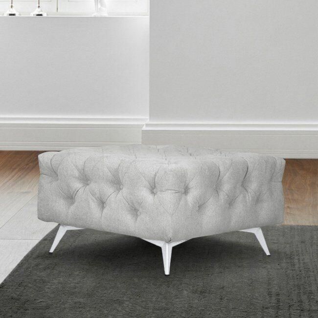 Leonique Hocker Amaury Chesterfield-look breedte 80 cm kleur van de poten ter keuze - Foto 4