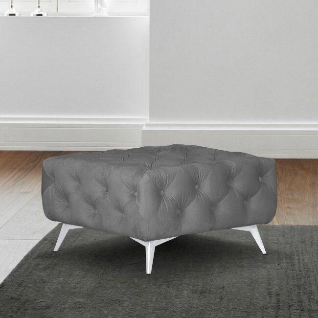 Leonique Hocker Amaury Chesterfield-look breedte 80 cm kleur van de poten ter keuze - Foto 3