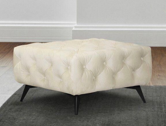 Leonique Hocker Amaury Chesterfield-look breedte 80 cm kleur van de poten ter keuze - Foto 5