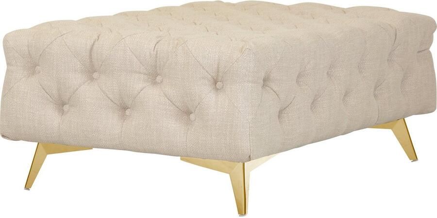 Leonique Hocker Glynis luxueuze capitonnage moderne chesterfield look kleur van de poten ter keuze - Foto 4