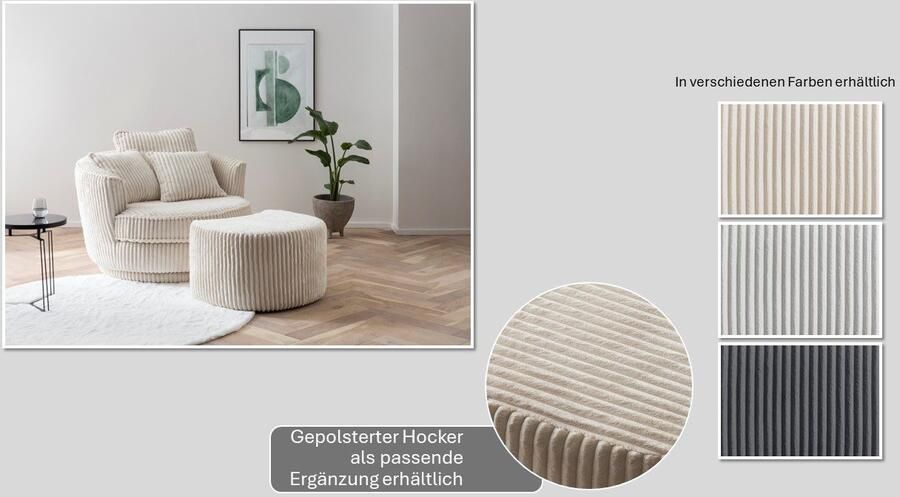 Leonique Hocker MAISIE passende aanvulling op de Big-draai fauteuil - Foto 9